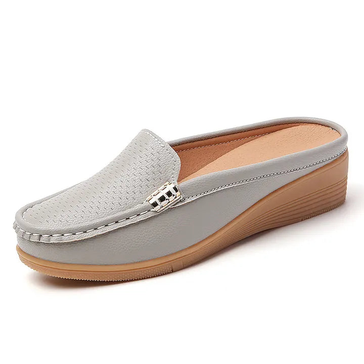 Morgani - Lightweight Leather Orthopedic Moccasins