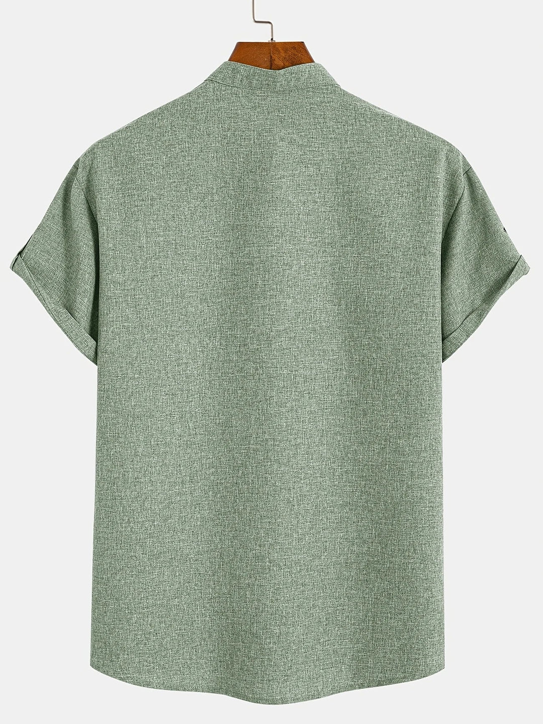 Samuelson - Elegant Short Sleeve Shirt With Collar