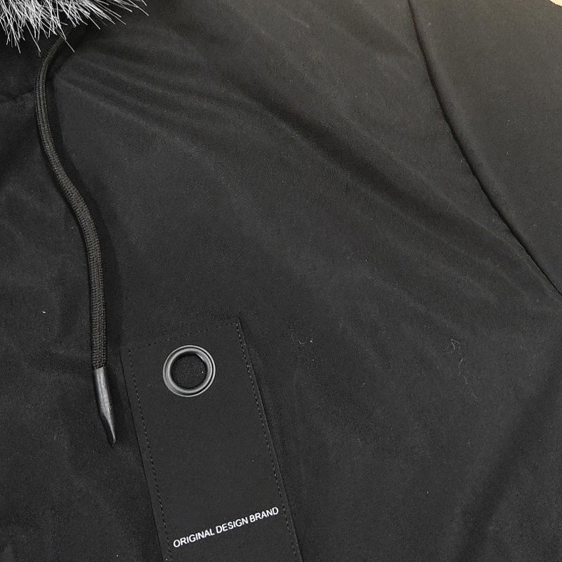 Aneliaitha - Windproof Hooded Parka Jacket