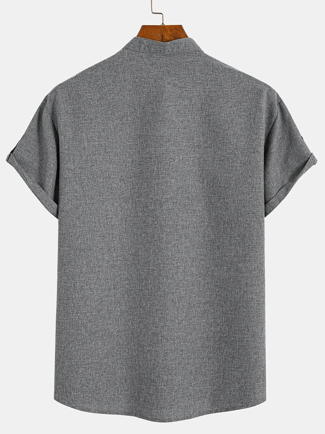 Samuelson - Elegant Short Sleeve Shirt With Collar
