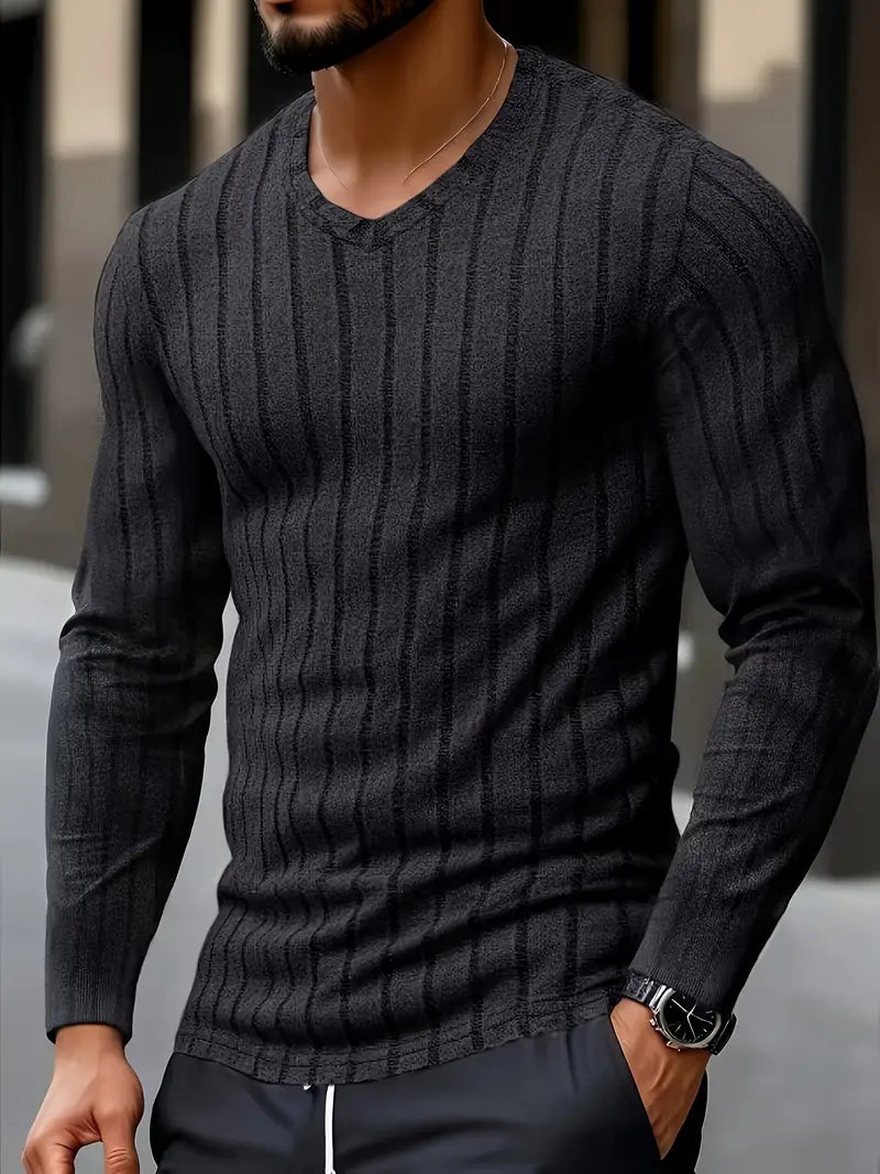 Hadrvaldas - Casual Long Sleeve Shirt