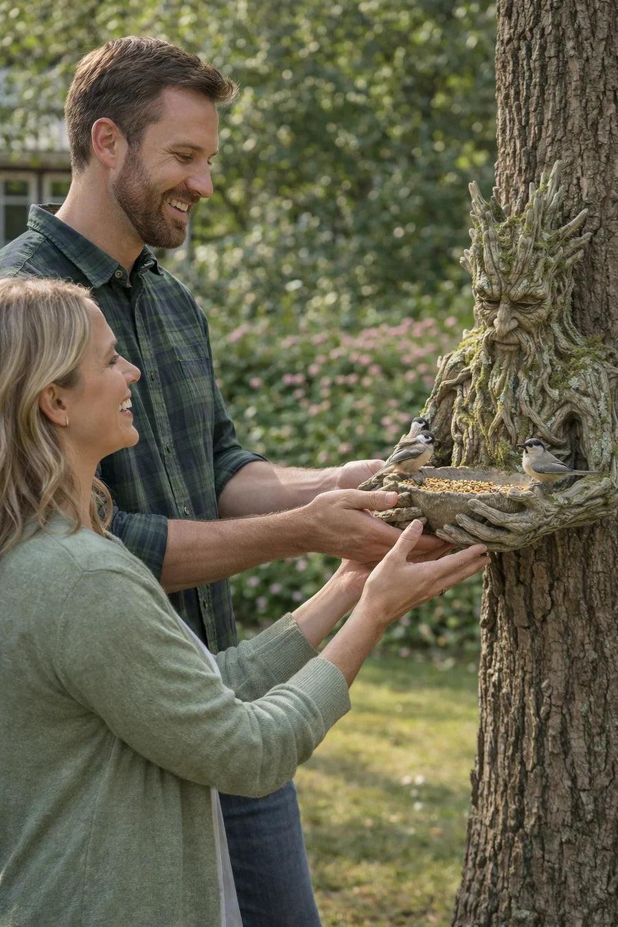 NatureHold - A Tree-Integrated Bird Feeding Sculpture