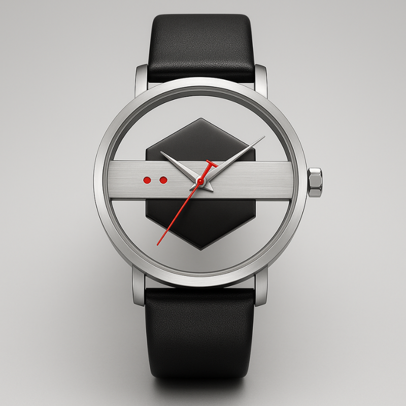 DialVorn - Geometric Dial Strap Watch