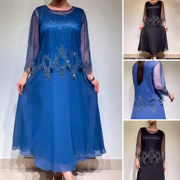 Eiriana - Elegant Midi Dress