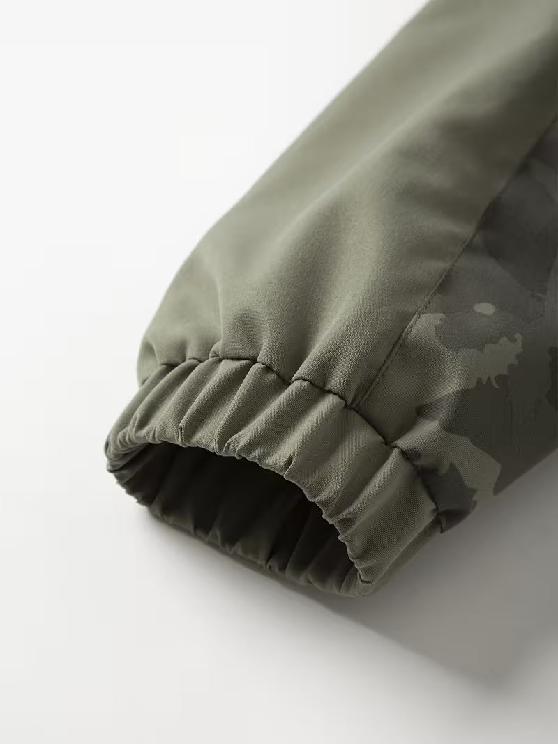 Prismspan - Camouflage Hooded Windbreaker Jacket