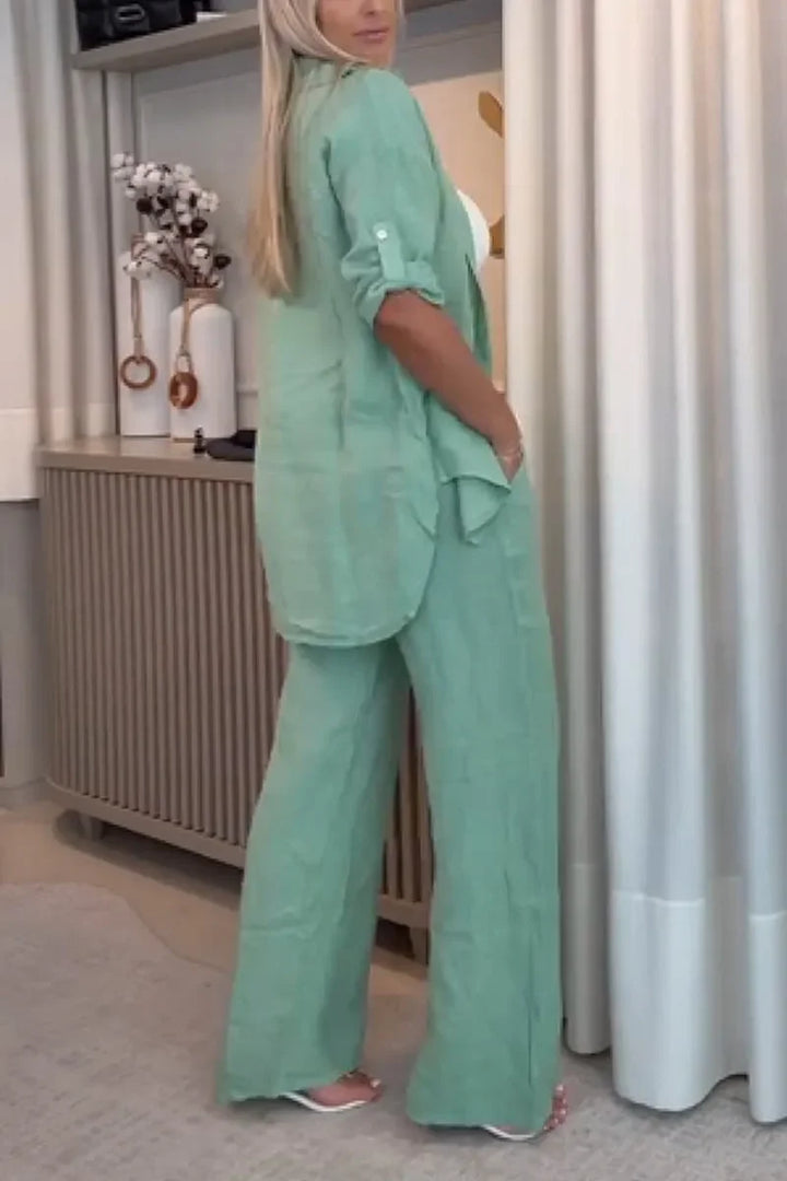 Methme - Casual Single Breasted Two Piece Suit