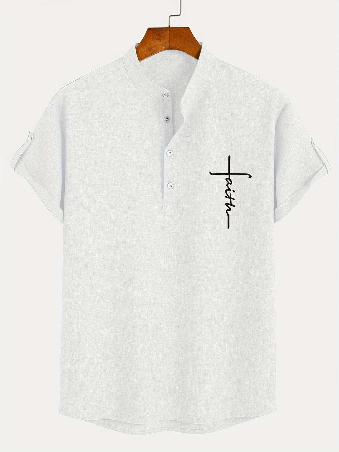 Samuelson - Elegant Short Sleeve Shirt With Collar