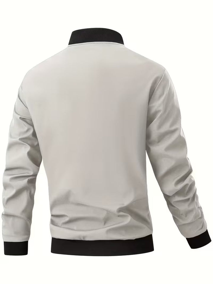 Baldis - Casual Bomber Jacket With Zipper
