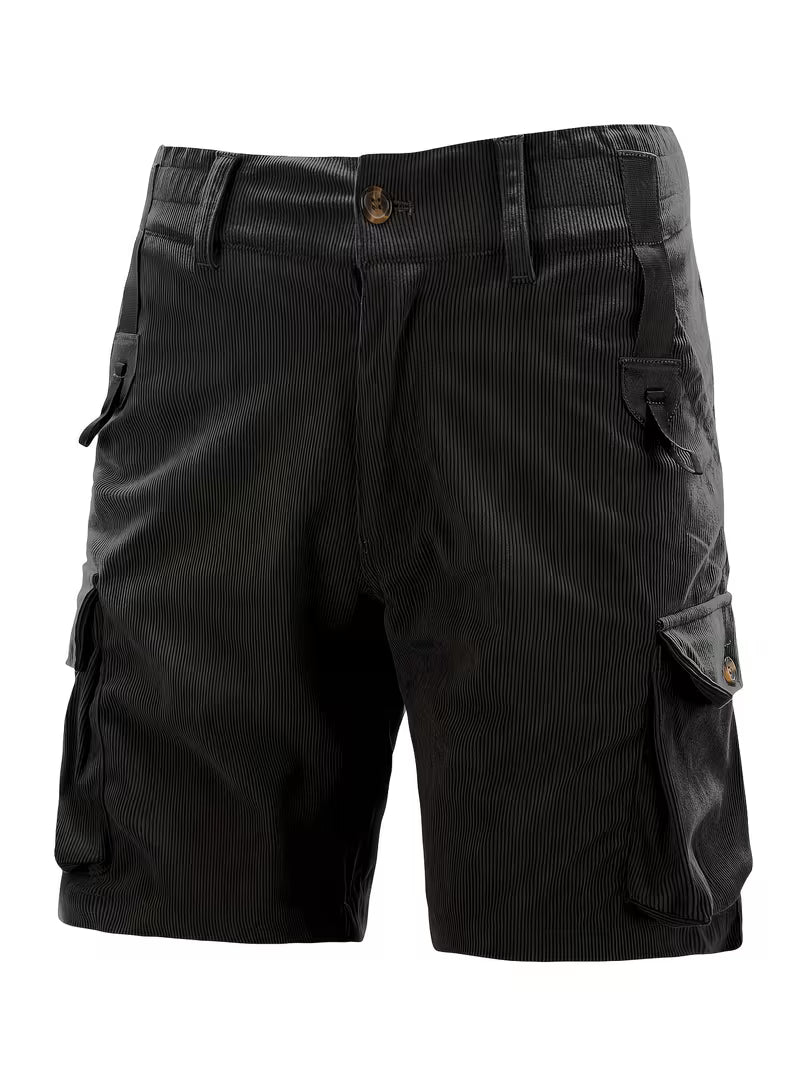 Jorit - Corduroy 3D Woven Cargo Shorts
