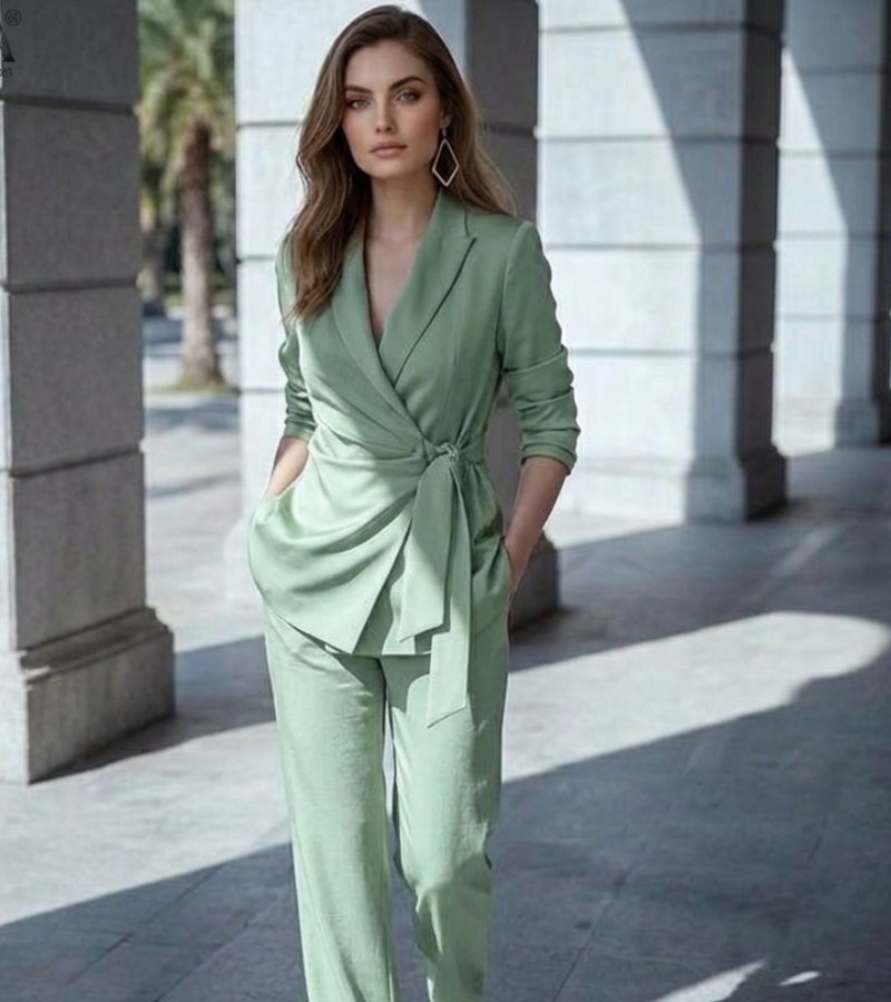 Asya - Elegant Casual Two-Piece Suit