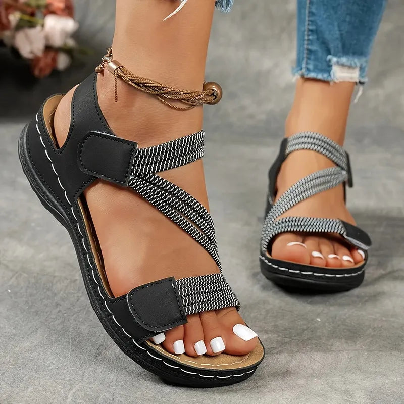 Rania - Adjustable Strap Lightweight Summer Sandals