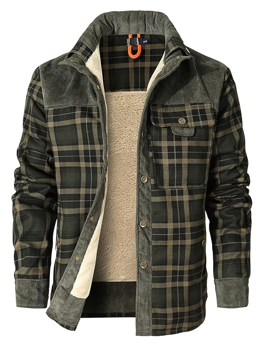 Novatrace - Casual Winter Plaid Jacket