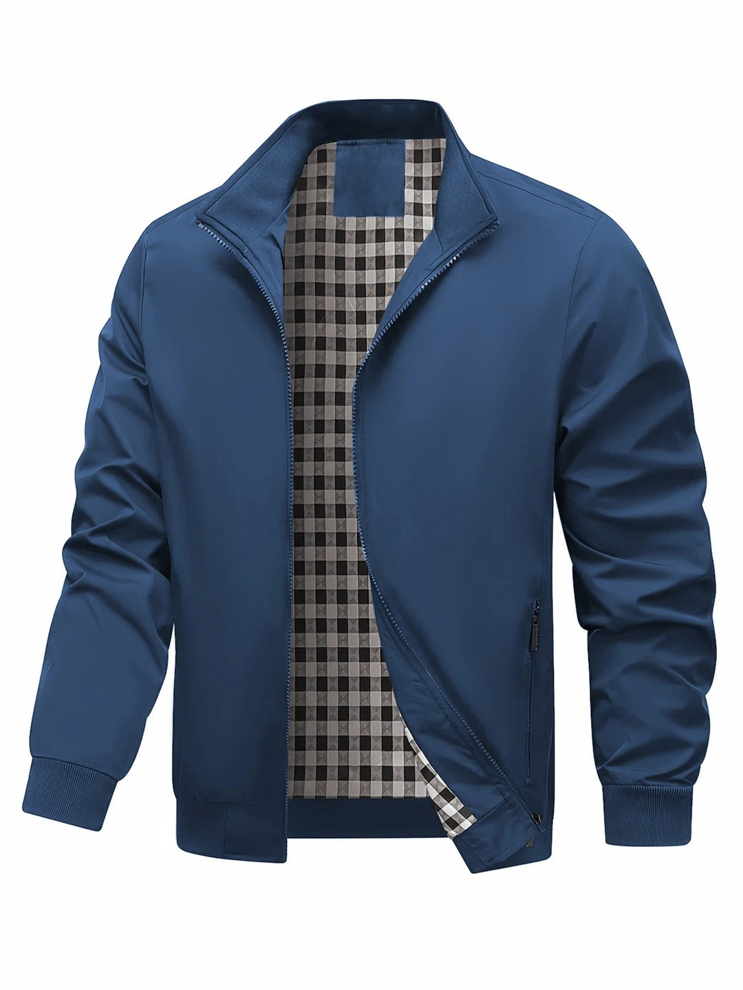 Charith - Casual Long Sleeve Jacket With Zipper