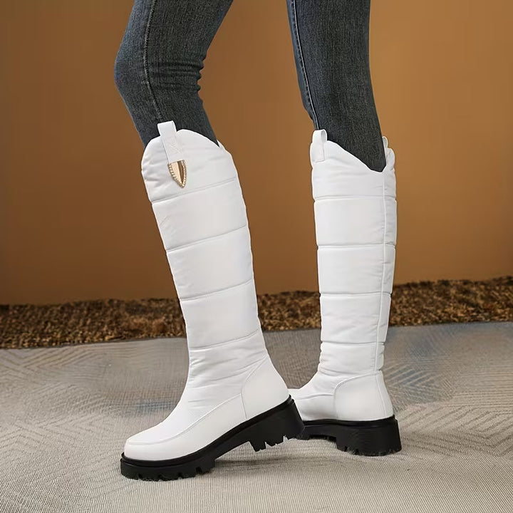 Astreaida - Winter Knee-High Boots With Anti-Skid Sole