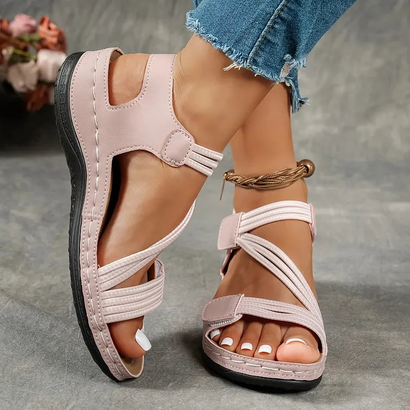 Rania - Adjustable Strap Lightweight Summer Sandals