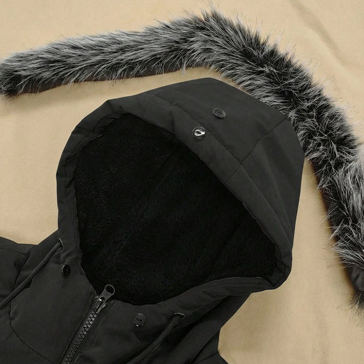 Aneliaitha - Windproof Hooded Parka Jacket