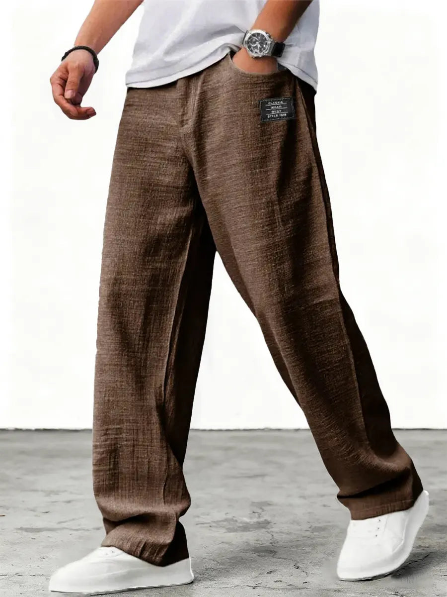 Lushan - Loose Linen Pant