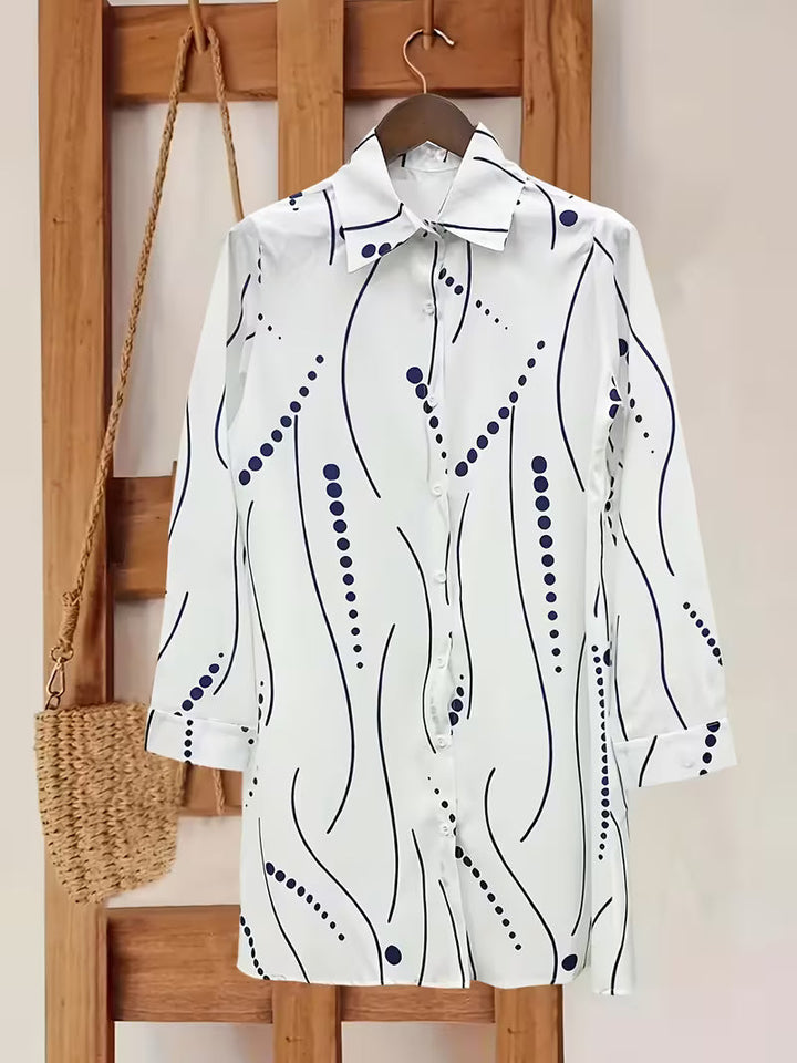 Belma - Fashionable Button-Up Shirt Dress