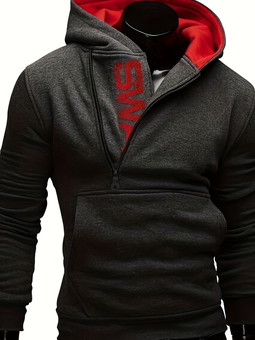 Sevemund - Long Sleeve Slim Fit Hoodie