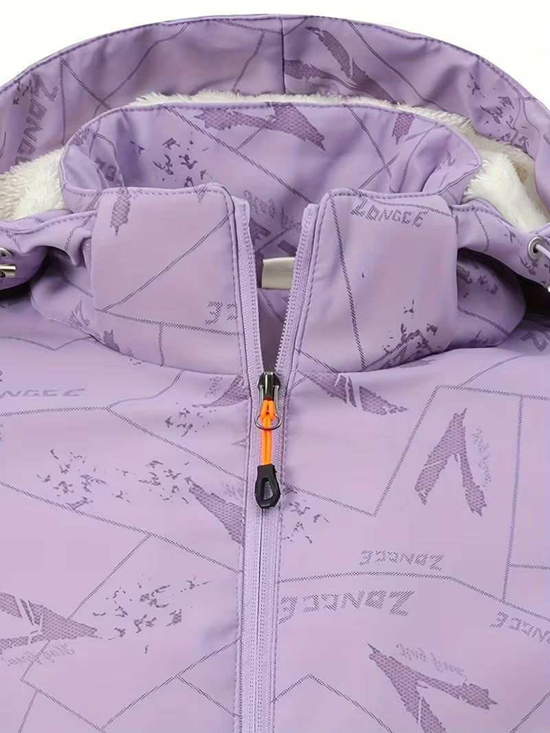 Astralsync - Fleece Lined Hooded Jacket