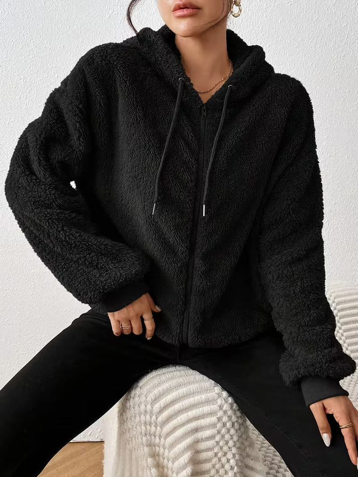 Svevia - Casual Hooded Warm Furry Jacket