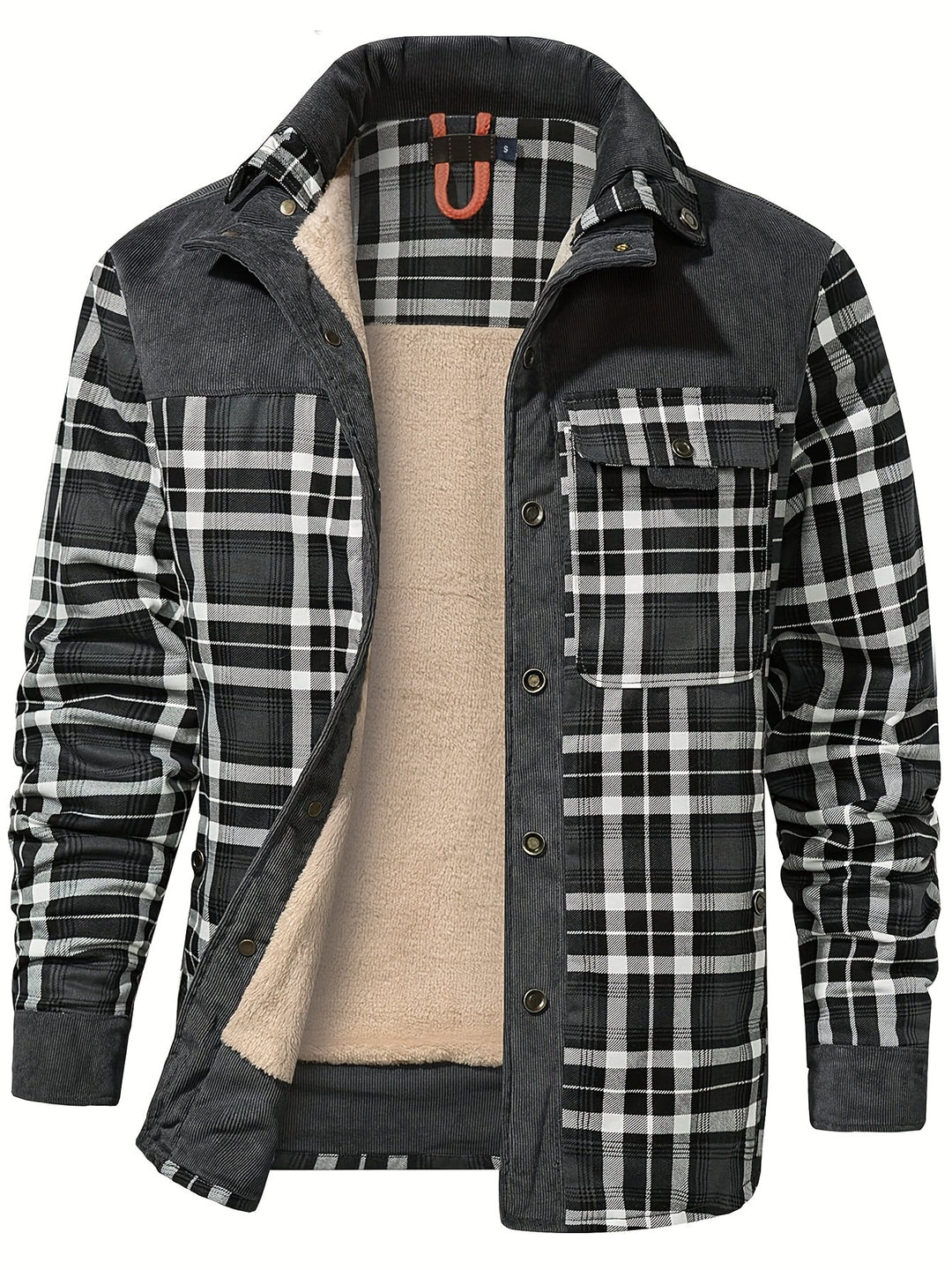 Novatrace - Casual Winter Plaid Jacket