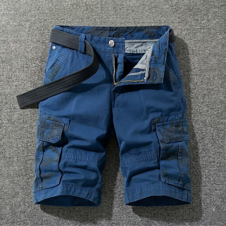 Hedan - Cargo Shorts With A Belt