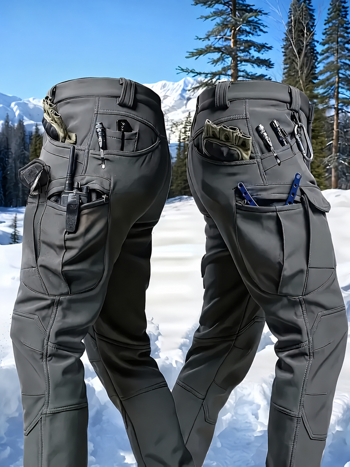Hypergrid - Lined Cargo Pant With Multiple Pockets