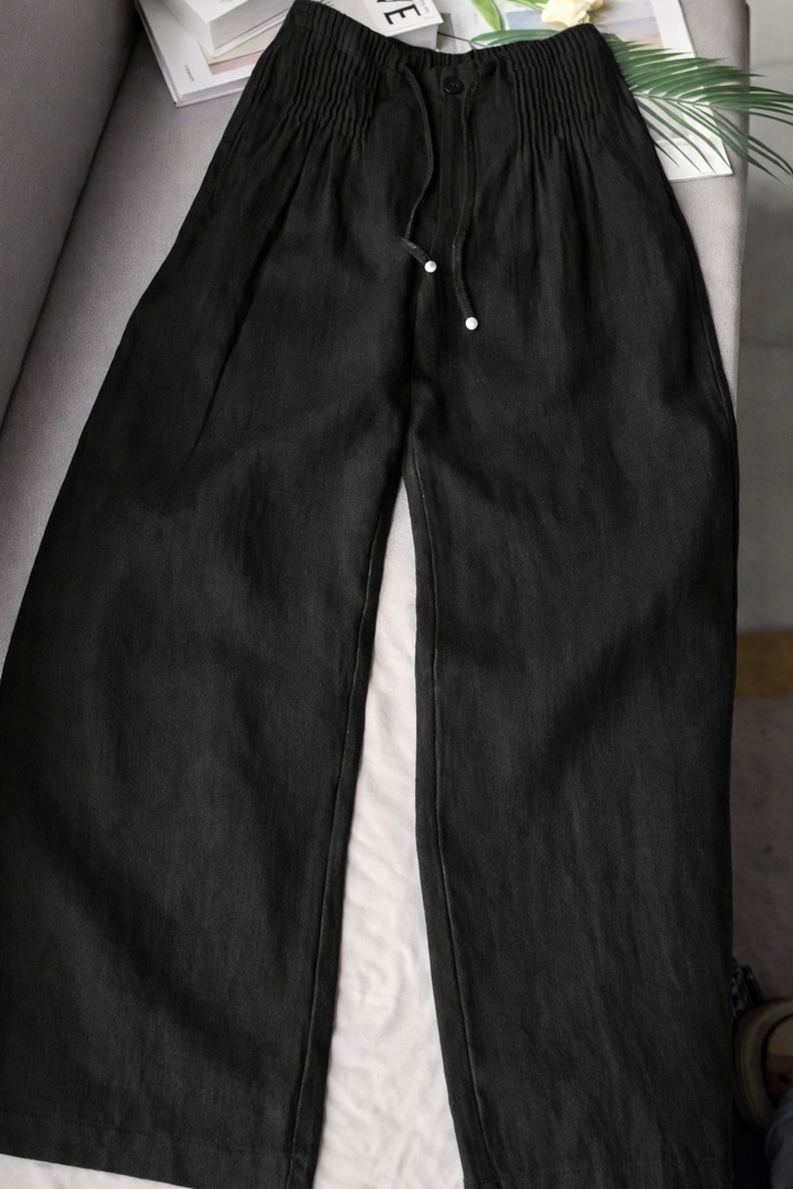 Kuupik -  Linen Wide Leg Pant
