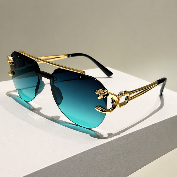 LuxePilot - Rimless Pilot Sunglasses
