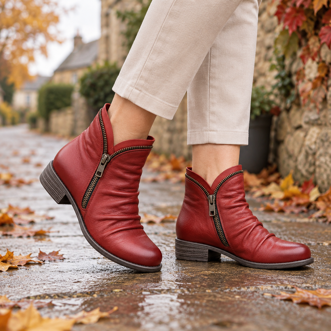 Nivia - Orthopedic Ankle Boots With Zipper