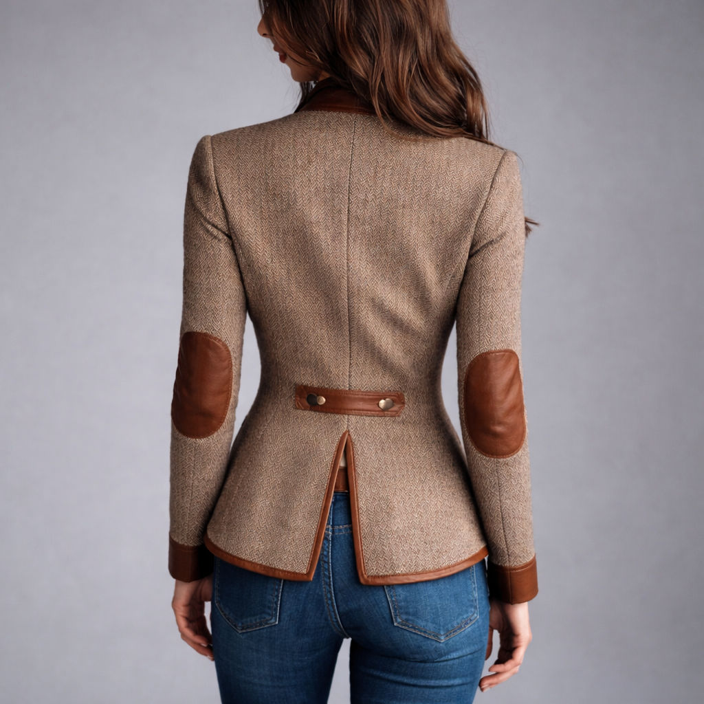 Yvanna - Elegant Heritage Tweed Jacket
