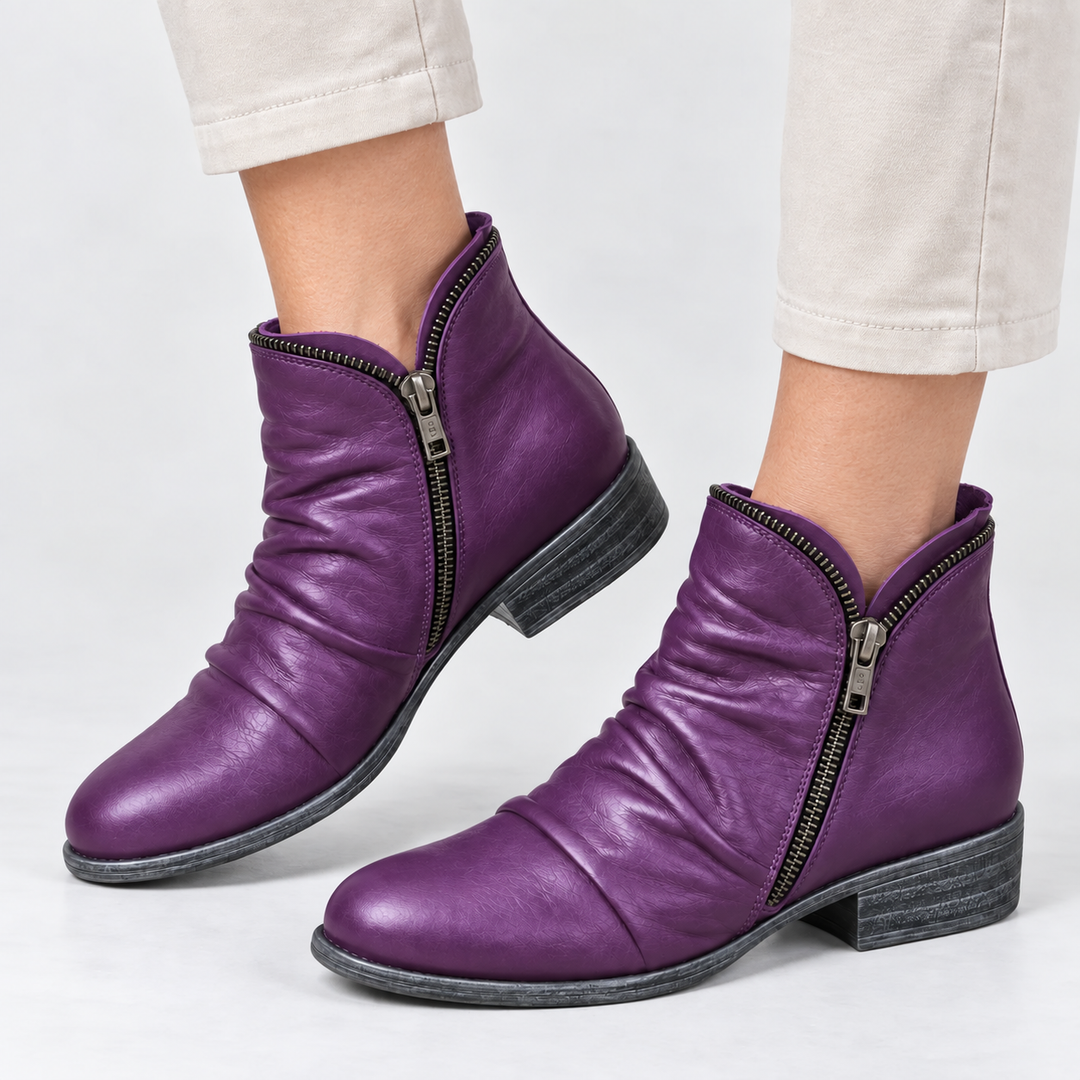 Nivia - Orthopedic Ankle Boots With Zipper