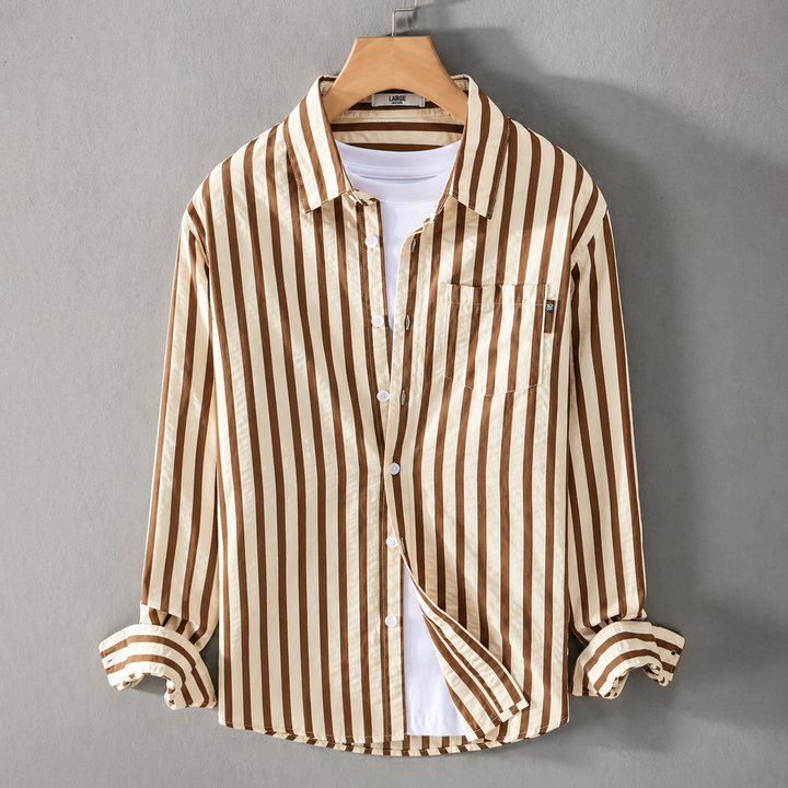 Jarge - Elegant Striped Shirt
