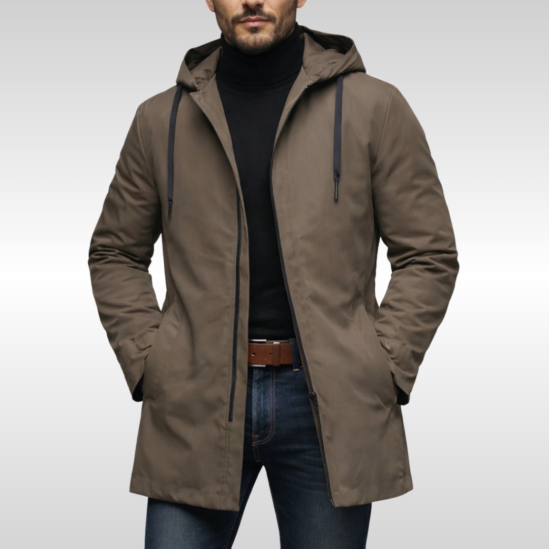 Aljoscha - Weatherproof Hooded Coat