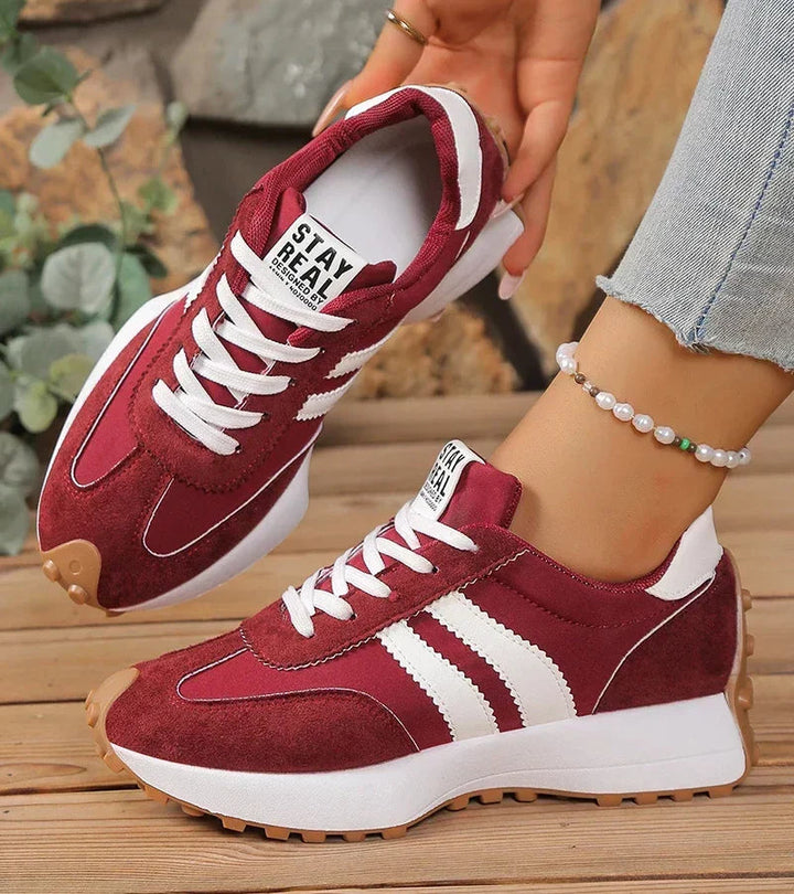Imogiris - Rretro Style Platform Sneakers
