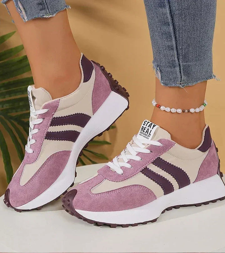 Imogiris - Rretro Style Platform Sneakers