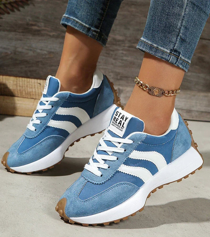Imogiris - Rretro Style Platform Sneakers