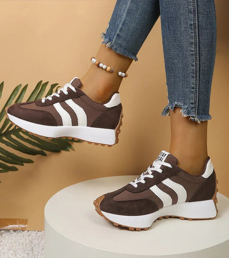 Imogiris - Rretro Style Platform Sneakers