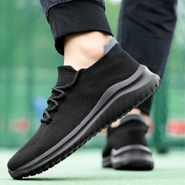 Draca - Breathable Knit Sneaker With Soft Cushion Sole
