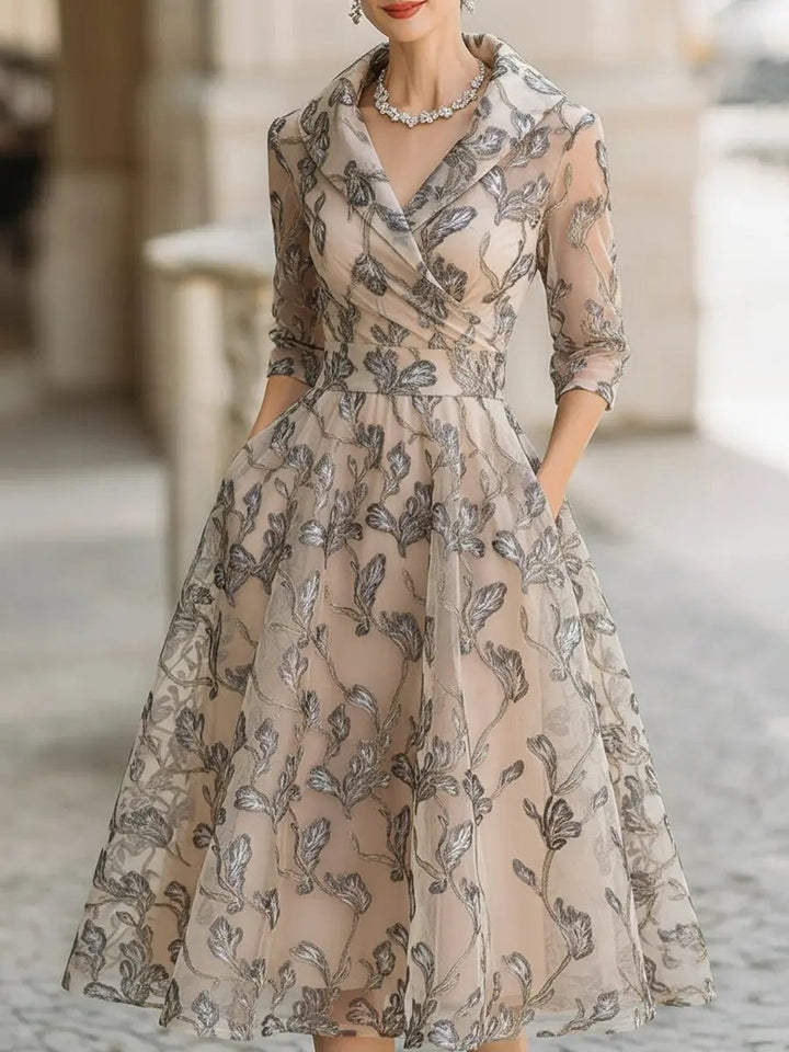 Lyanni - Classic Graceful Maxi Dress