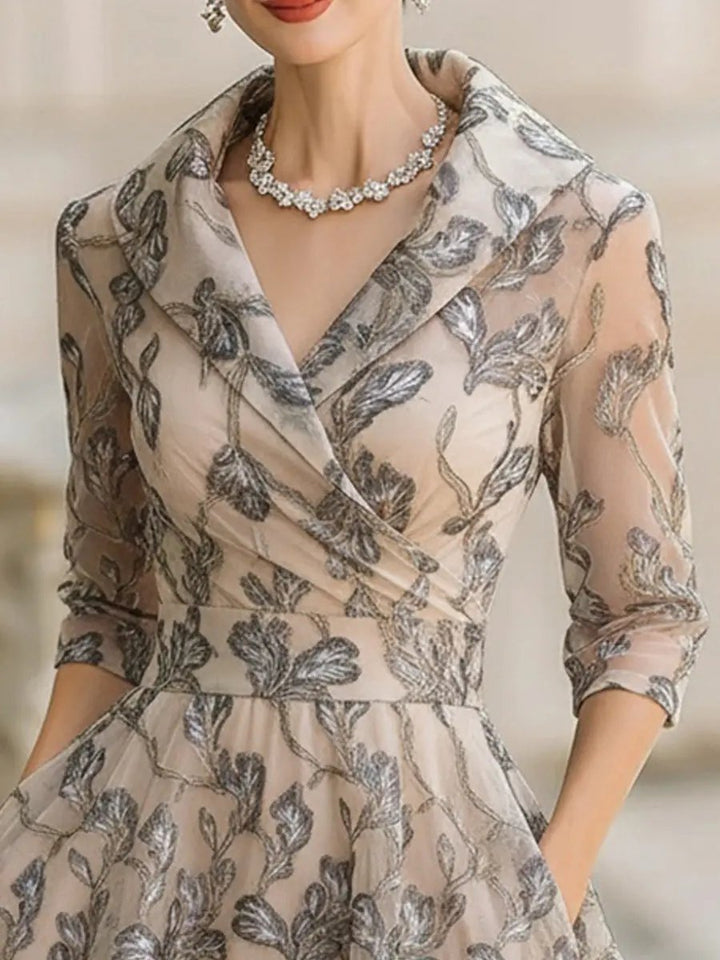 Lyanni - Classic Graceful Maxi Dress