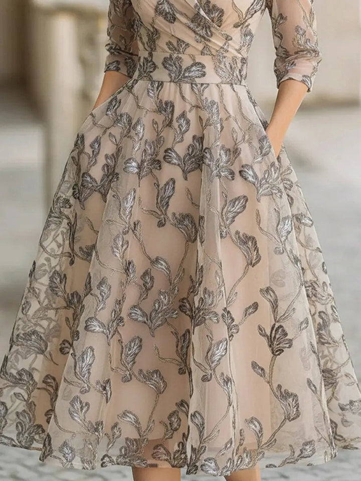 Lyanni - Classic Graceful Maxi Dress