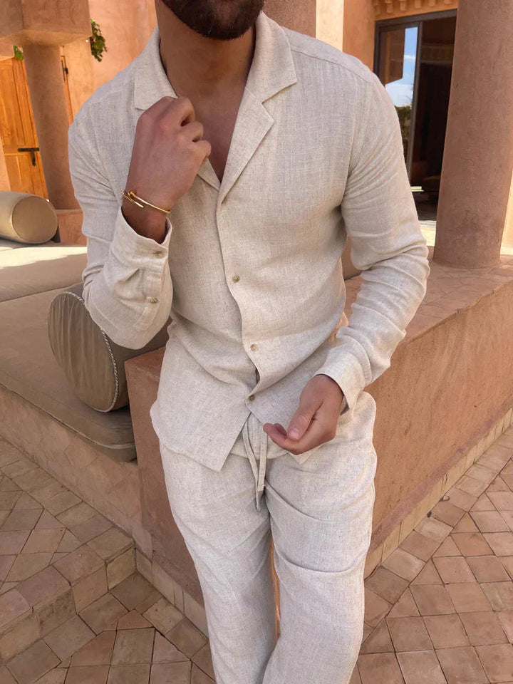 Donato - Casual Long Sleeve Two Piece Set