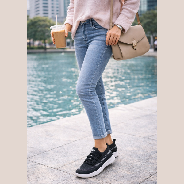 Sibelle - Breathable Shiny Loafers