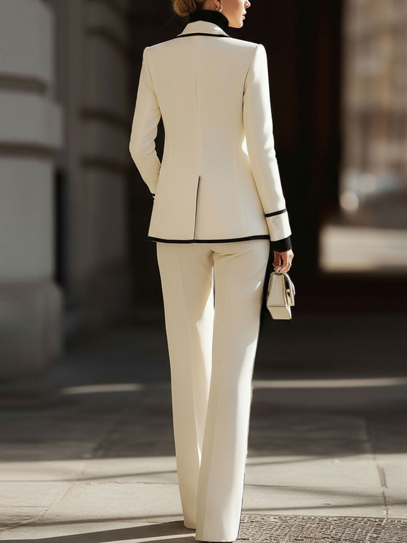 Kaushini - Wide Leg Two Peice Suit