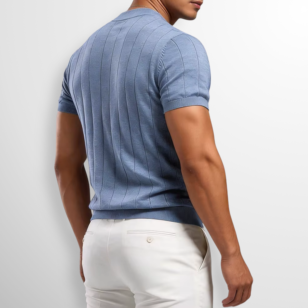 Driessen - Ribbed Knit T-Shirt
