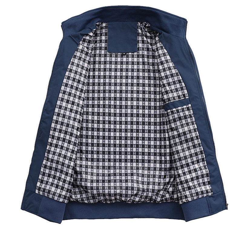 Malaj - Elegant Harrington Bomber Jacket