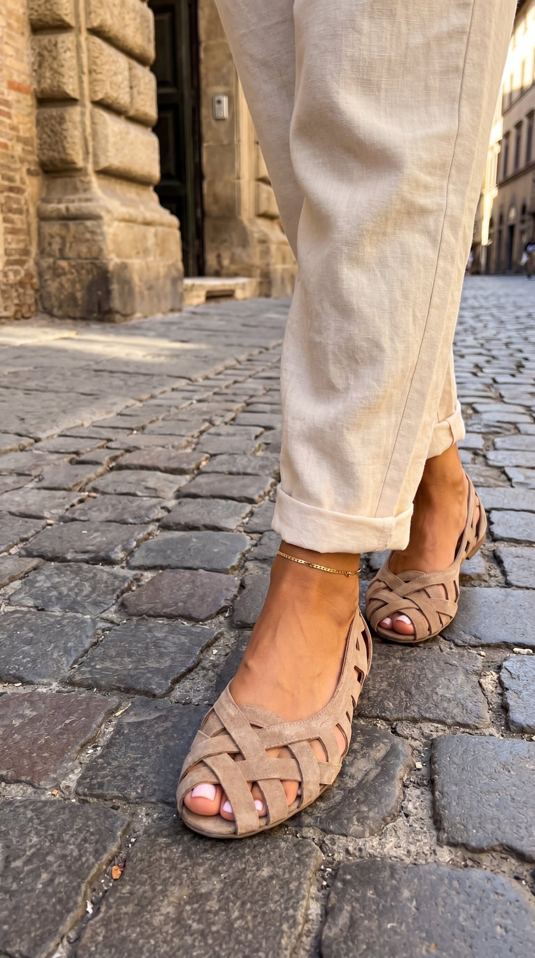 Darsy - Cross Straps Sandals