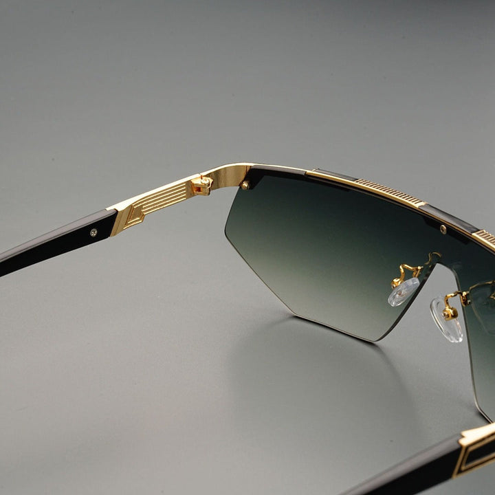 GlareVibe - Rimless Irregular Sunglasses